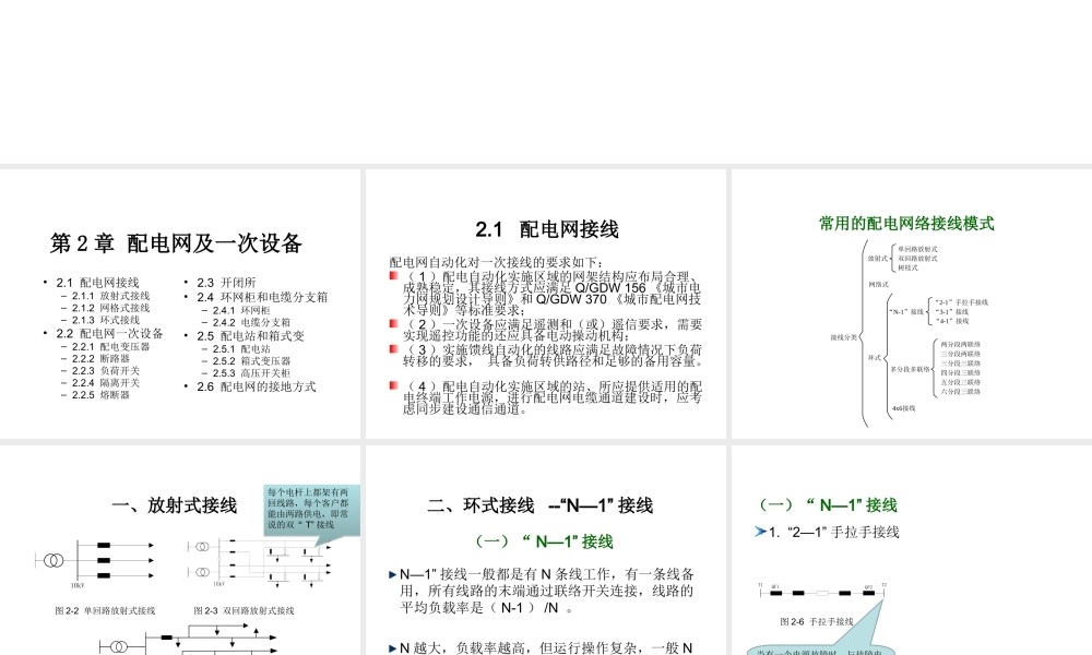 配电网及一次设备.ppt