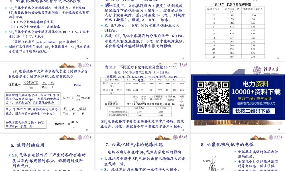 清华大学 ABB SF6断路器知识培训 .ppt