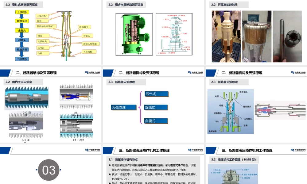 断路器、隔离开关基本原理及运维方法.pptx