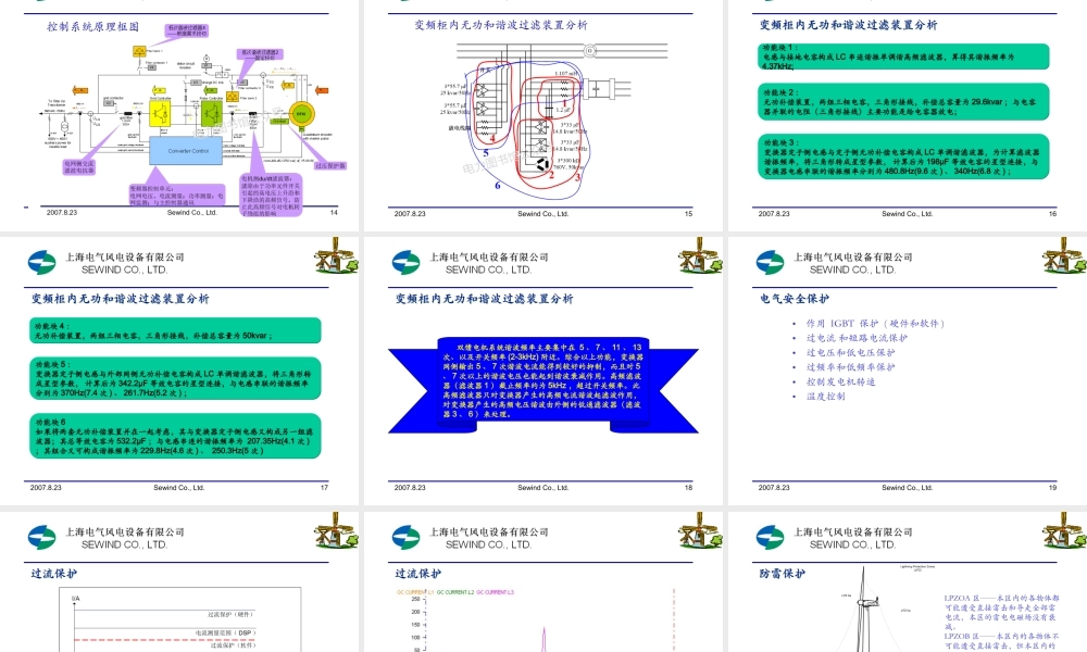 上海电气 新员工培训教材 风机的保护及介绍.ppt