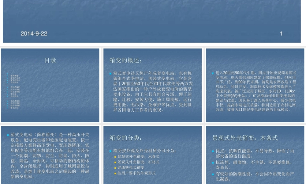 十二、箱式变压器的基础知识.ppt