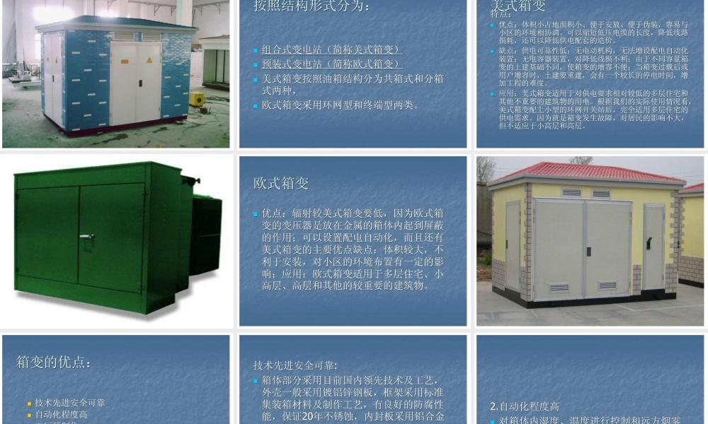 十二、箱式变压器的基础知识.ppt
