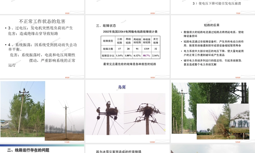 529页 继电保护泰斗 张保会 电力系统继电保护知识学习手册.ppt