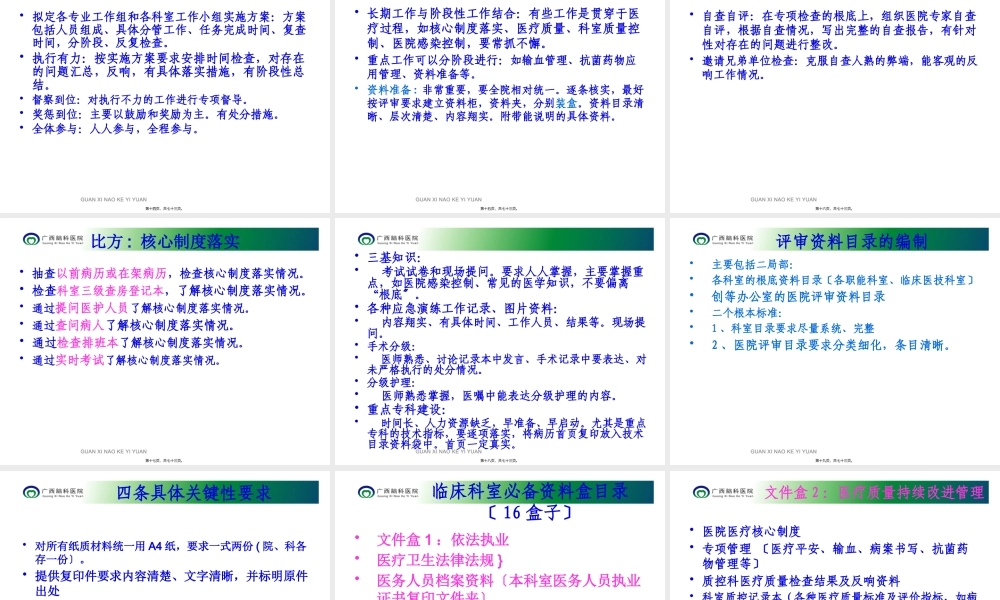 二级精神病医院评审相关材料准备.pptx