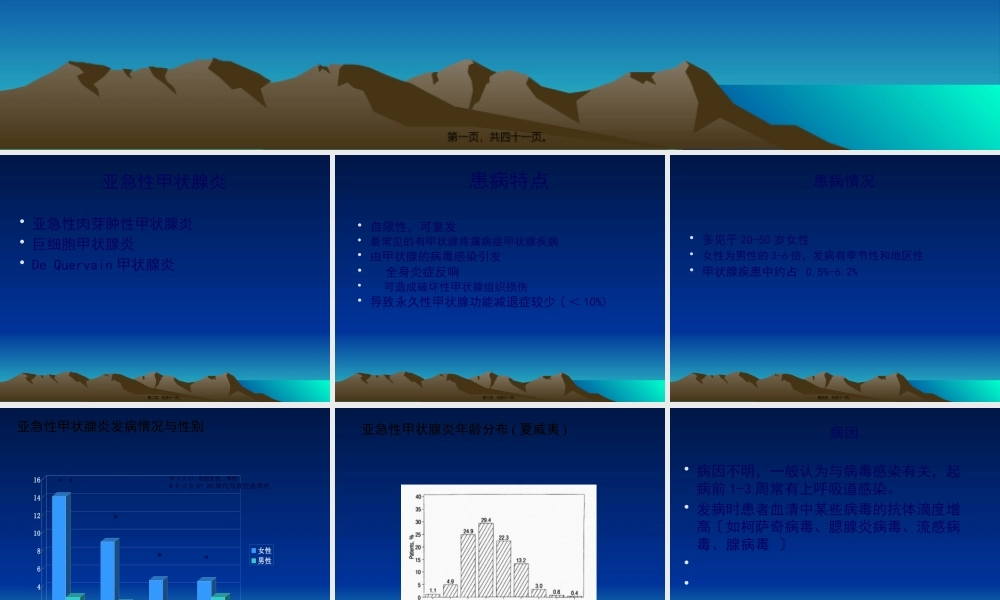 亚急性甲状腺炎2精讲.pptx