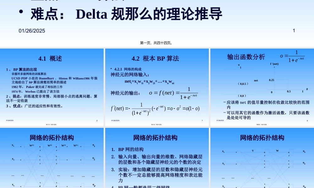 人工神经网络讲稿ch4.pptx