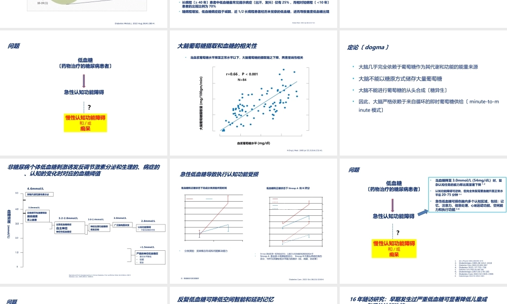 低血糖的后果与影响-潘天荣.ppt