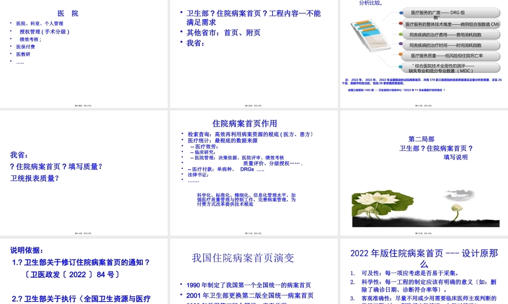 住院病案首页填写.pptx