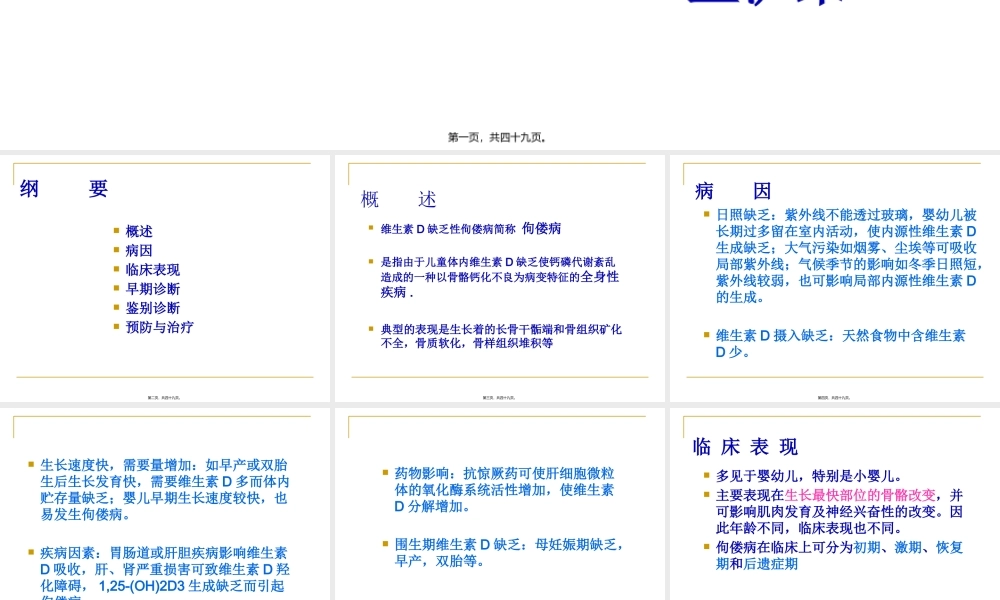 佝偻病-王沪荣.pptx