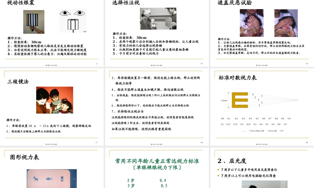 儿童验光配镜的基本流程和注意事项(省人医版)4.18.pptx
