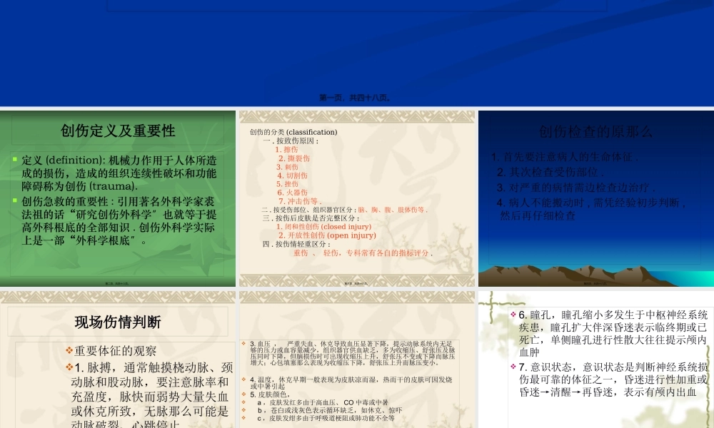 创伤急救基本原则.pptx