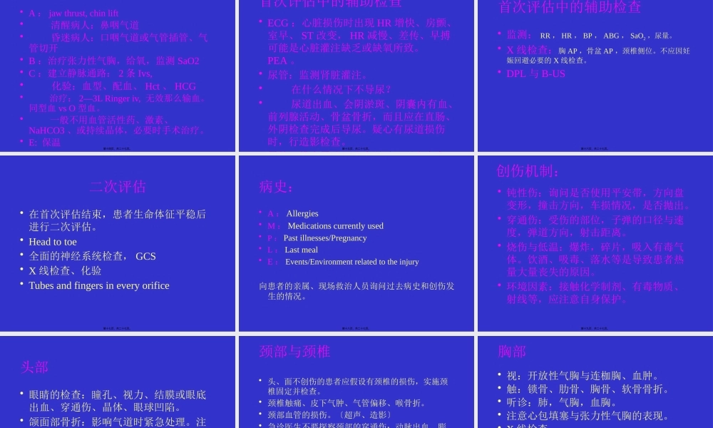 创伤生命脉支持.pptx