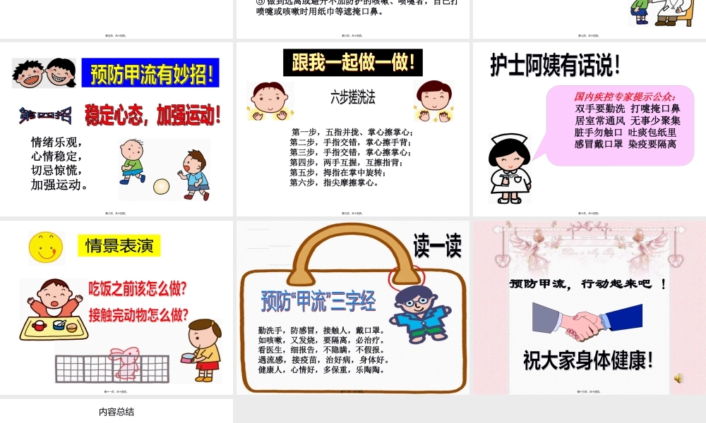 发热咳嗽打喷嚏流鼻涕喉咙痛身体痛头痛实习.pptx