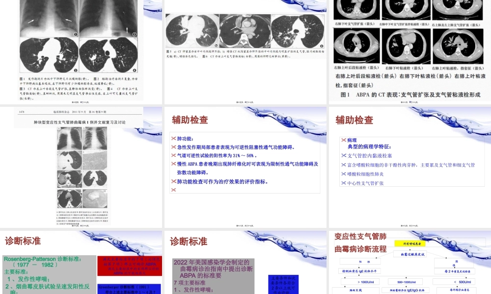 变应性支气管肺曲霉菌病ABPA.pptx