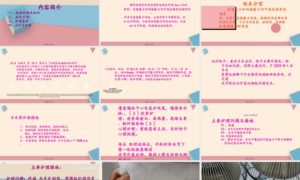 右挠骨远端粉粹性骨折.ppt