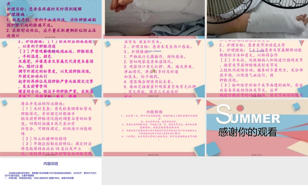 右挠骨远端粉粹性骨折.ppt