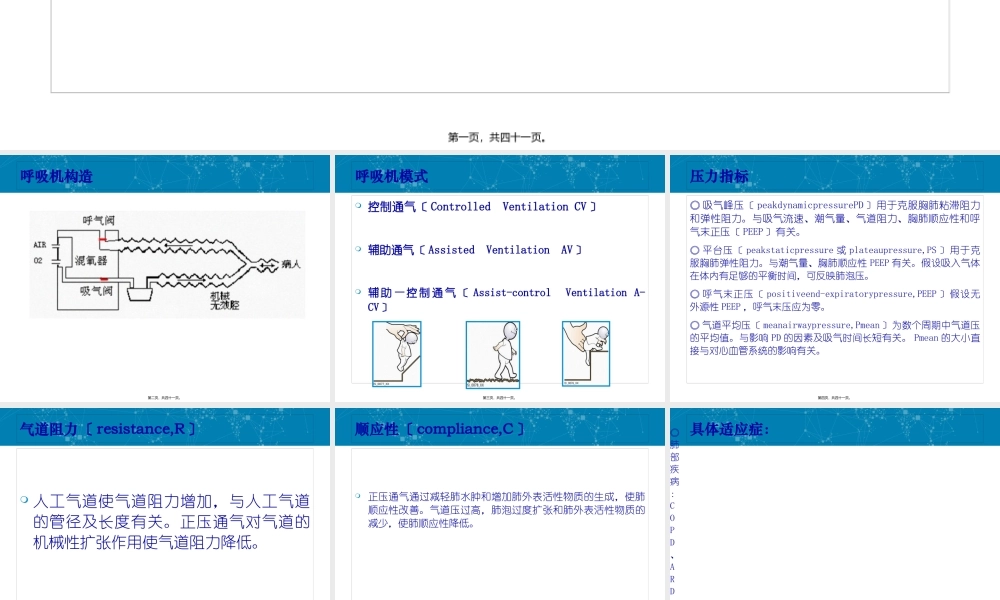 呼吸机常用参数及设置.pptx