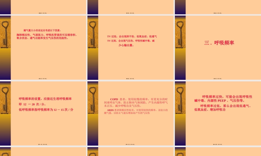 呼吸机的参数调节.pptx