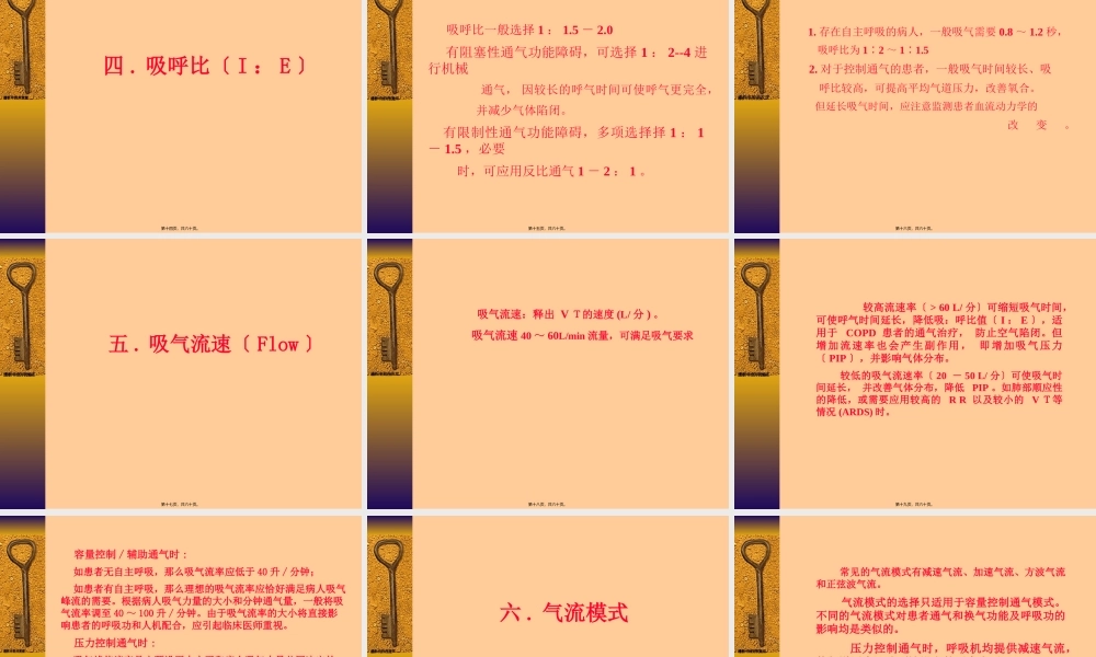 呼吸机的参数调节.pptx