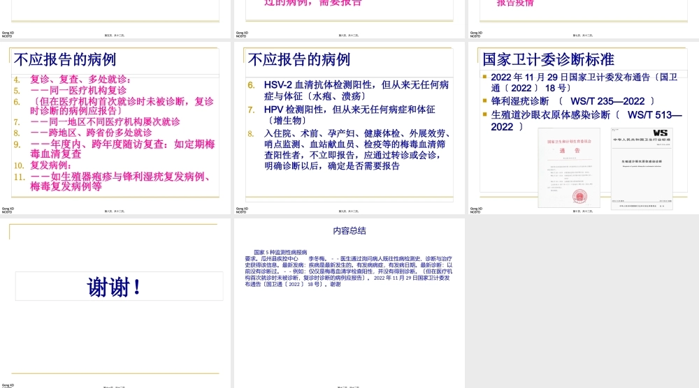 国家5种监测性病报病要求.pptx