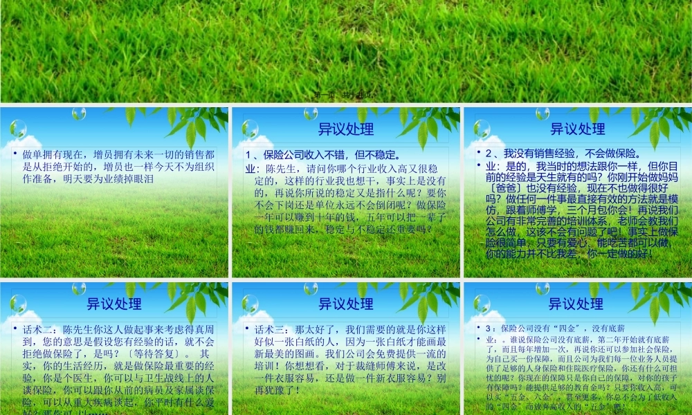 增员拒绝处理话术.pptx