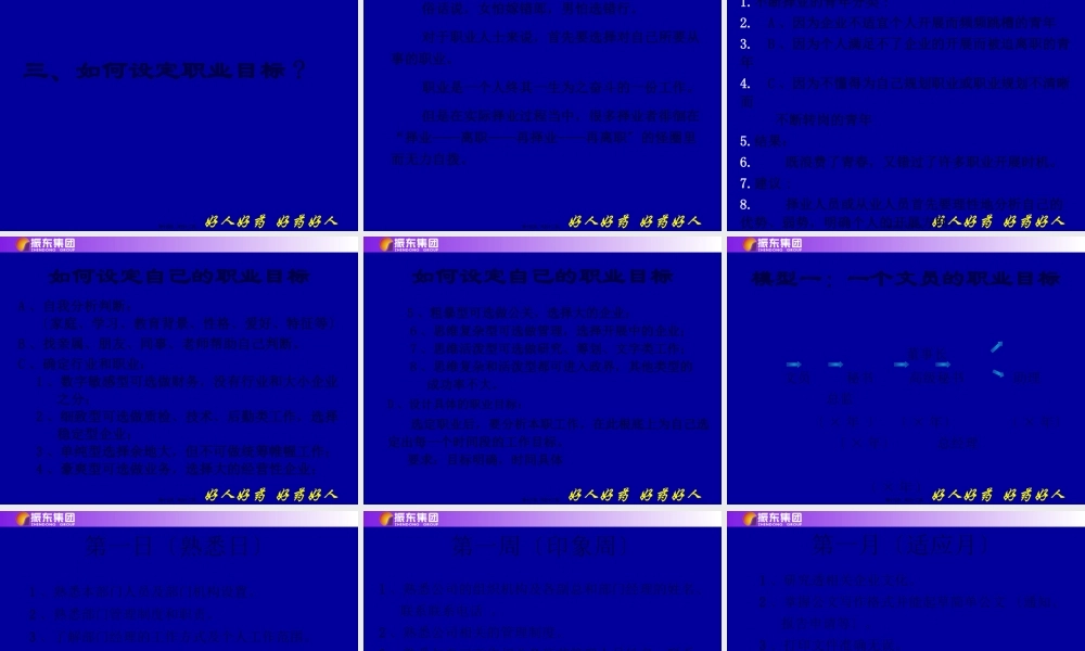 好人好药好药好人如何给自己设定职业目标主讲李安平山西振东集团.pptx