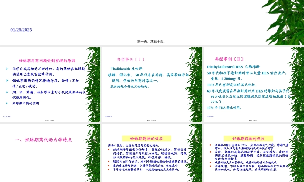 妊娠期和哺乳期妇女合理用药.pptx