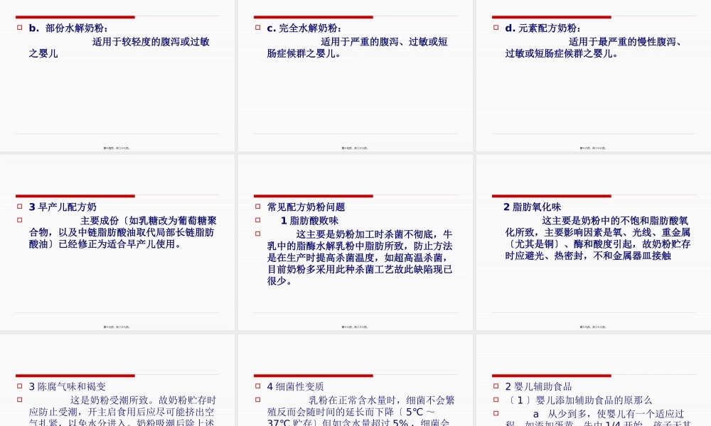 婴儿的营养需求.pptx