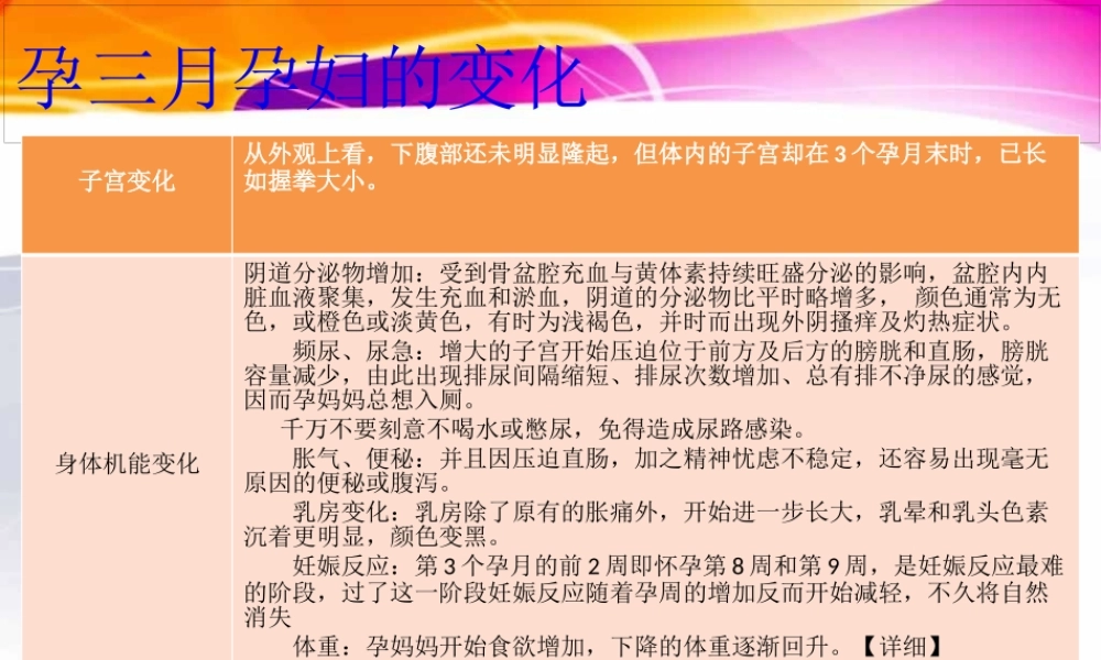孕三月身体变化.pptx