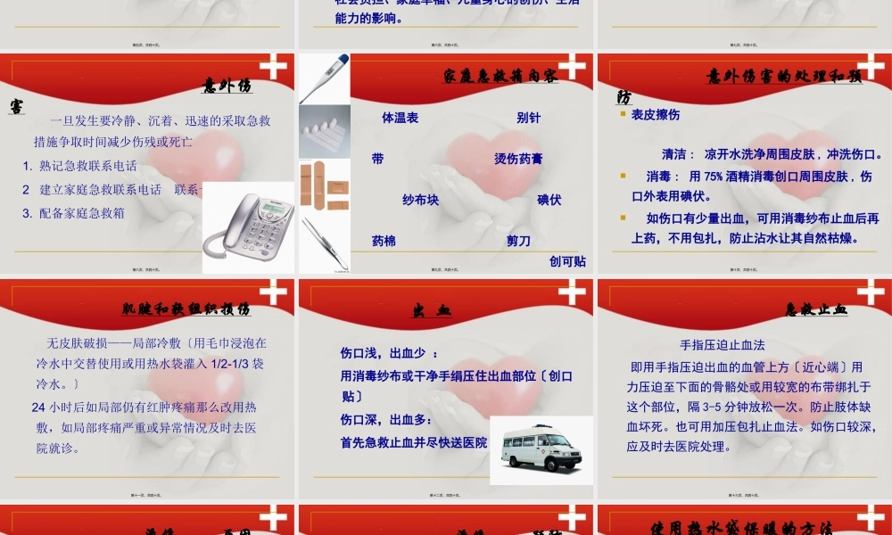 家庭意外伤害防范大全.pptx