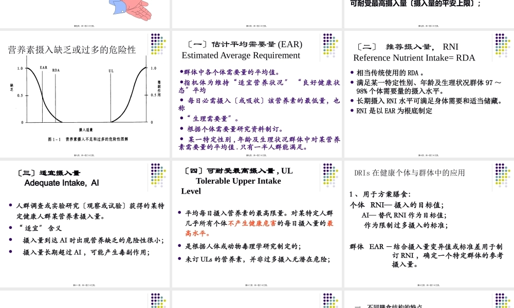 公共营养-膳食结构-营养配餐模板.pptx