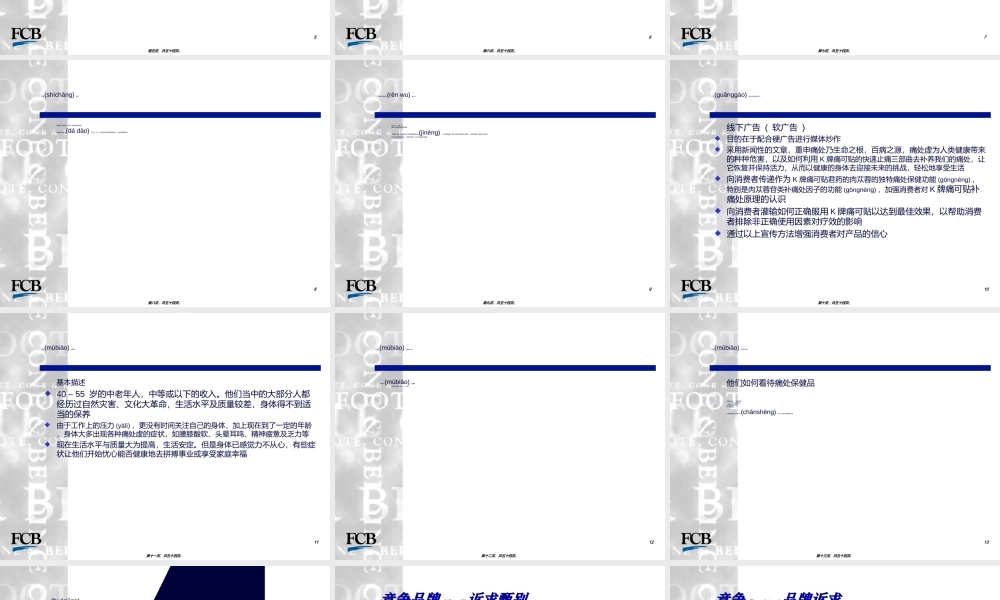 2022年医学专题—BK牌痛可贴整合传播策略案资料(1).ppt