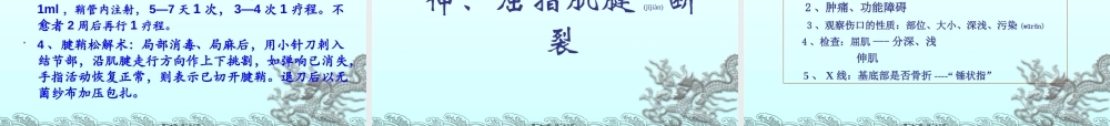 2022年医学专题—、手指筋伤(1).ppt
