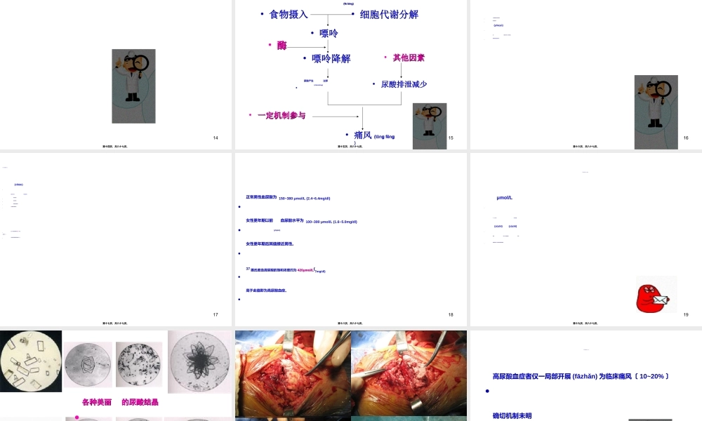 2022年医学专题—、痛风(1).ppt