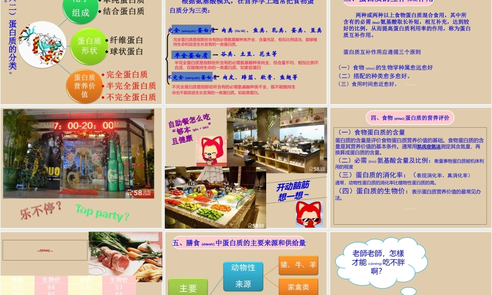 2022年医学专题—七大营养素之蛋白质(1).ppt