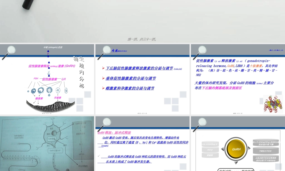 2022年医学专题—下丘脑垂体性腺轴与生殖调节(1).ppt