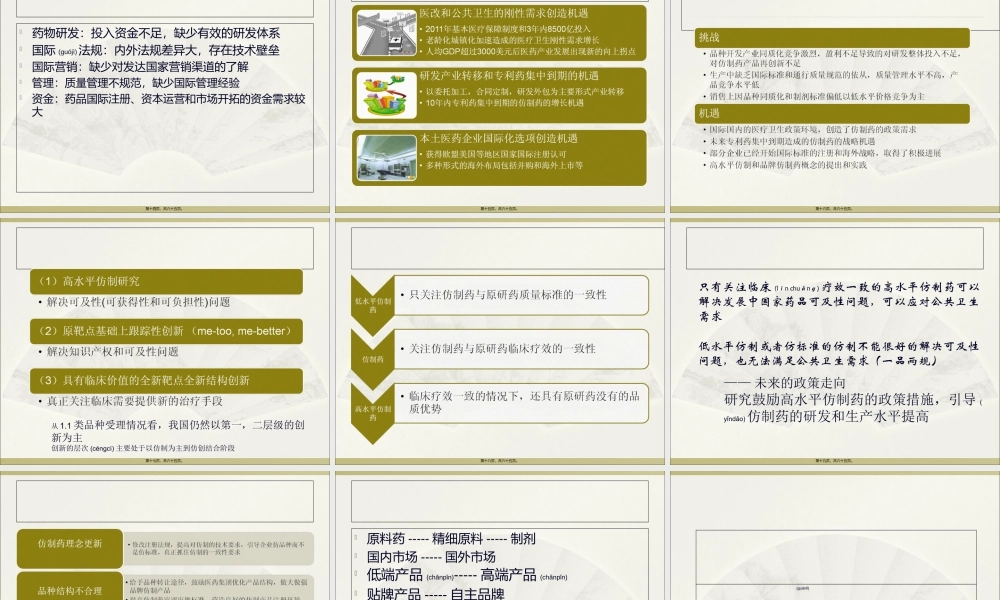 2022年医学专题—中国仿制药研发走势及审批展望--SFDA-张伟2012(1).ppt