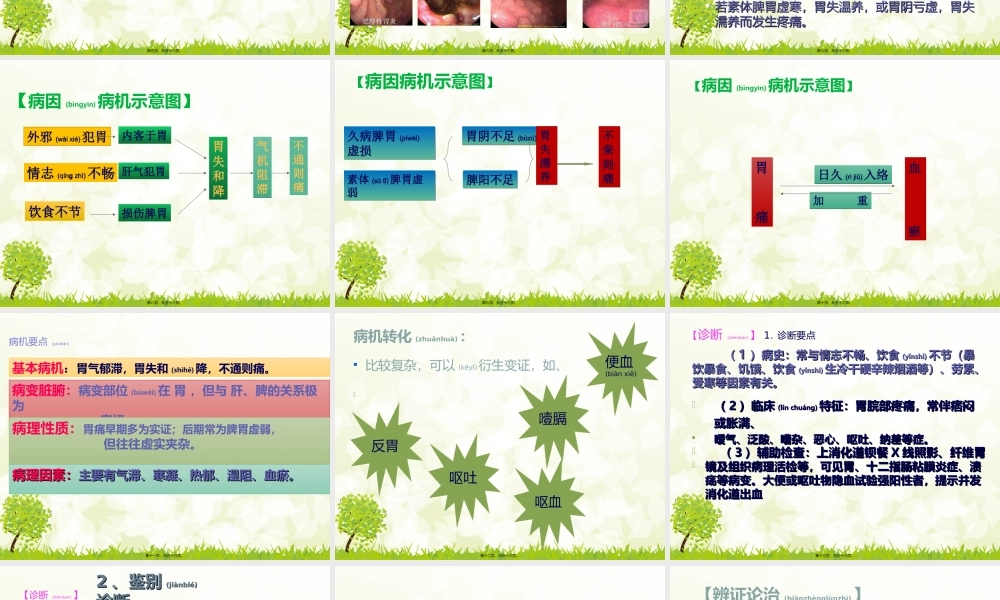 2022年医学专题—中成药.胃痛(1).ppt