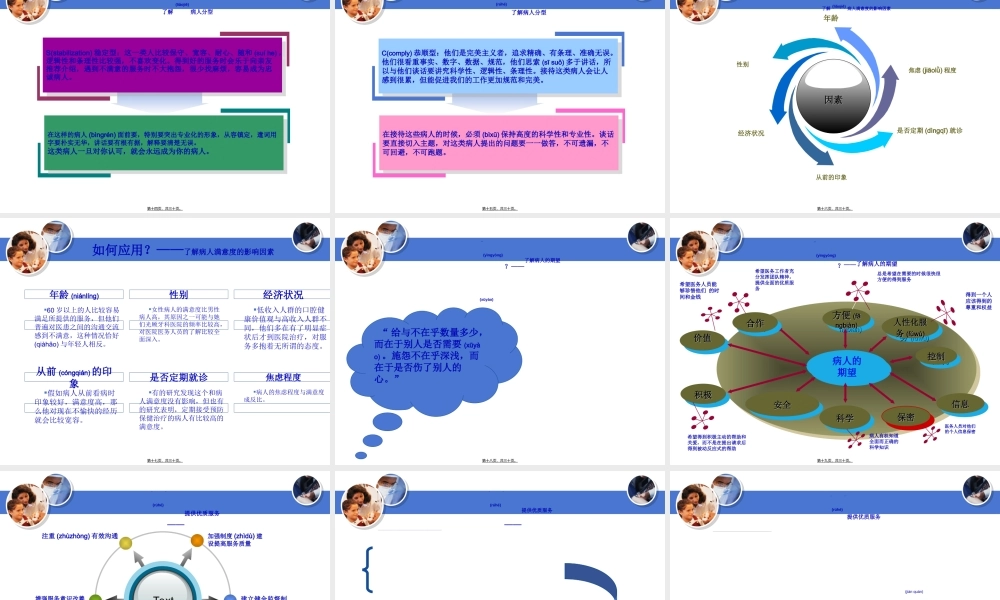 2022年医学专题—以病人为中心服务理念的构建与应用(1).ppt