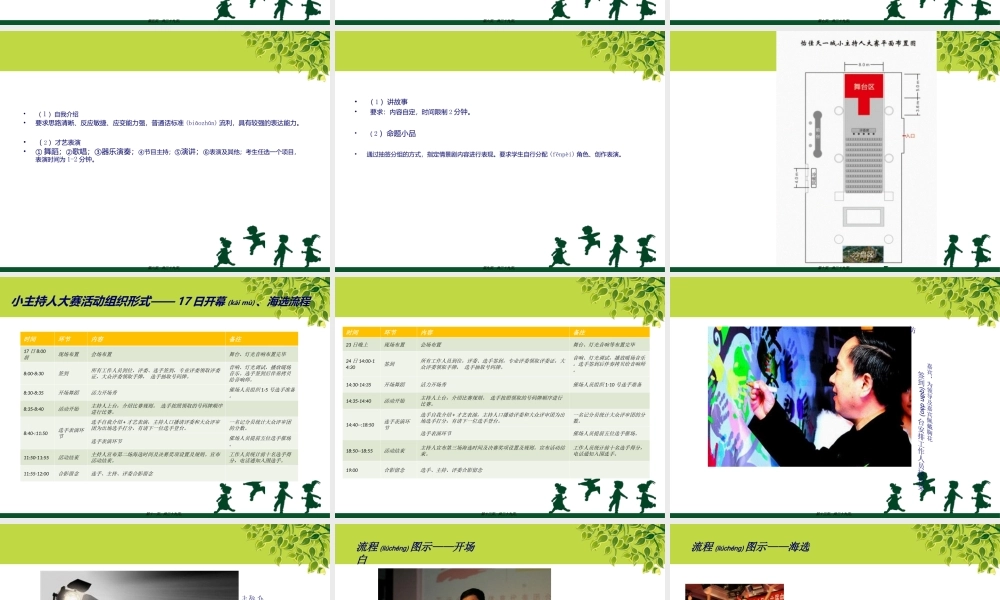 2022年医学专题—儿童星途选拔主持人大赛(1).ppt