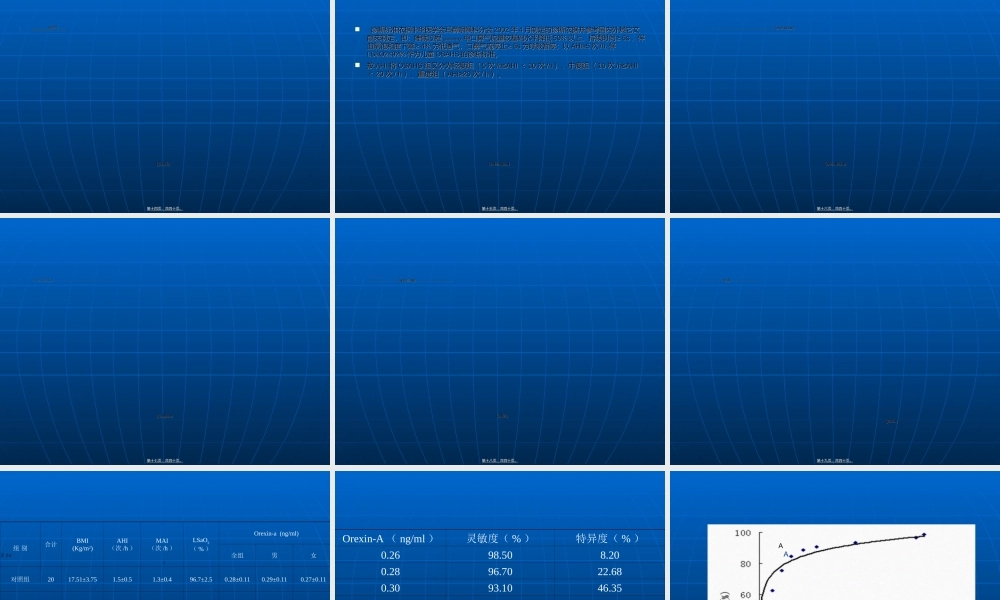 2022年医学专题—关于儿童阻塞性睡眠呼吸暂停(1).ppt