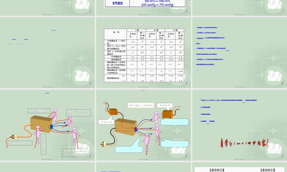 2022年医学专题—医用电气设备的安全性测试方法.(1).ppt
