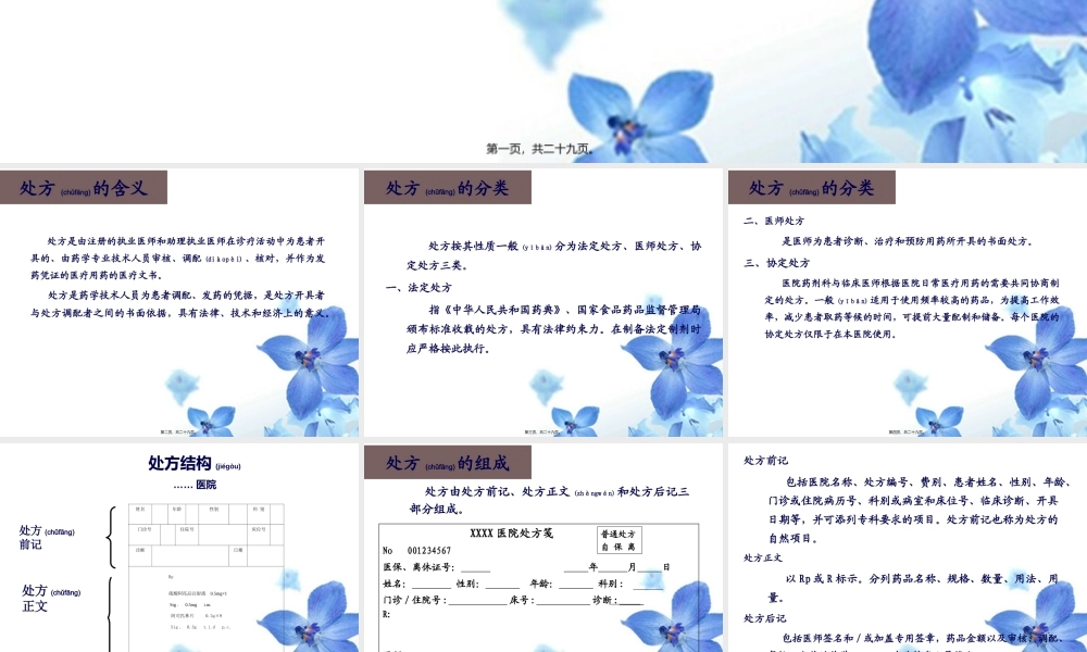 2022年医学专题—处方(1).ppt