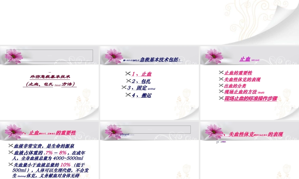 2022年医学专题—外伤的现场急救基本技术(止血).(1).ppt