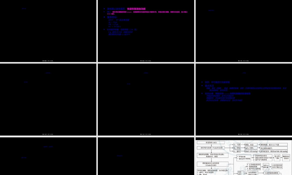 2022年医学专题—多发伤急性期诊治流程(1).ppt