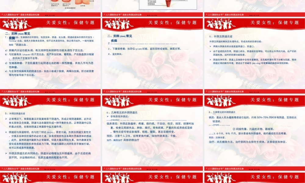 2022年医学专题—女性健康讲座(1).ppt