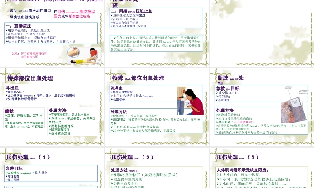 2022年医学专题—急救-创伤的识别及处理(1).ppt