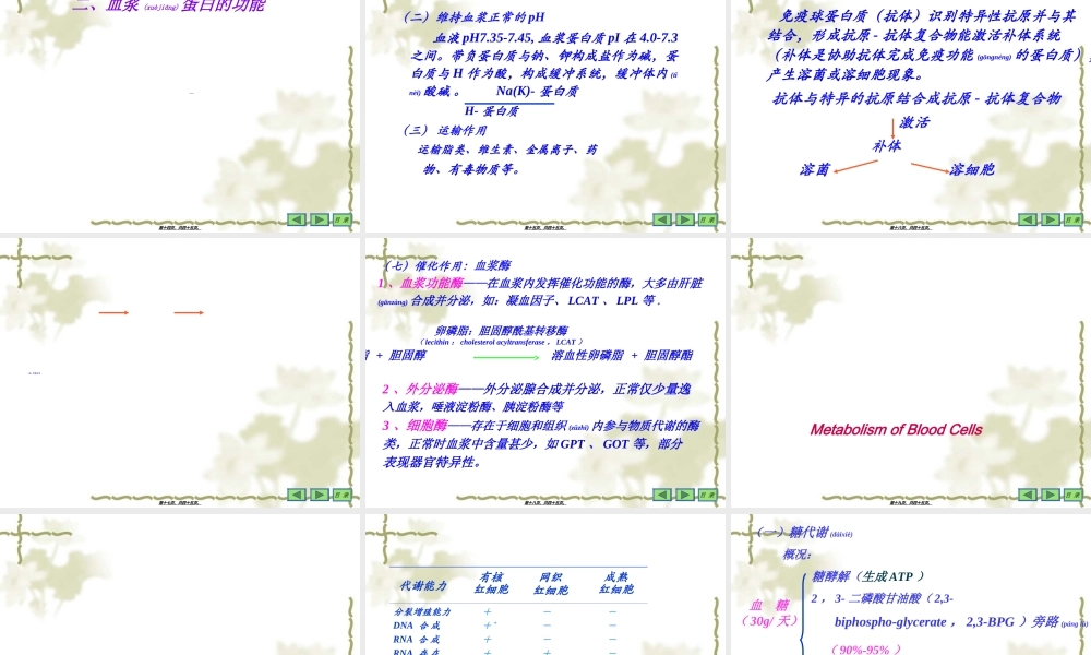 2022年医学专题—第16章血液生化(1).ppt