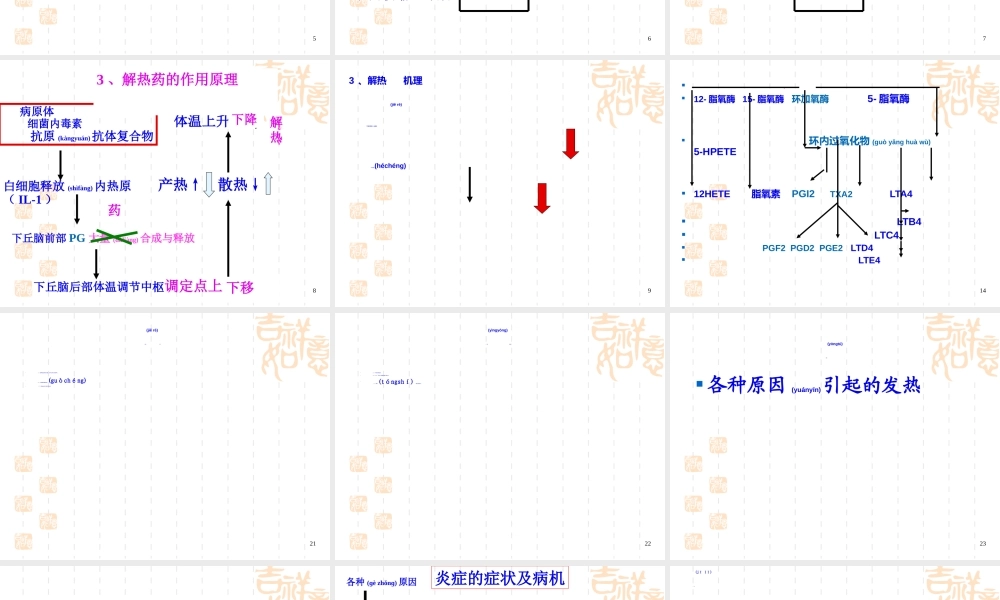 2022年医学专题—第二十二章-解热镇痛抗炎药与抗痛风药(new)(1).ppt