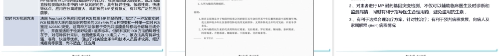 2022年医学专题—肺炎支原体及耐药位点核酸检测(1).pptx